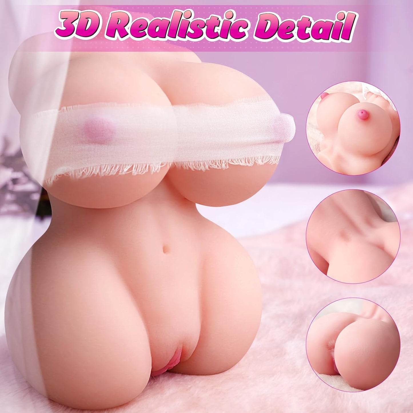 1.8lbs Mini Sex Doll - Vixen