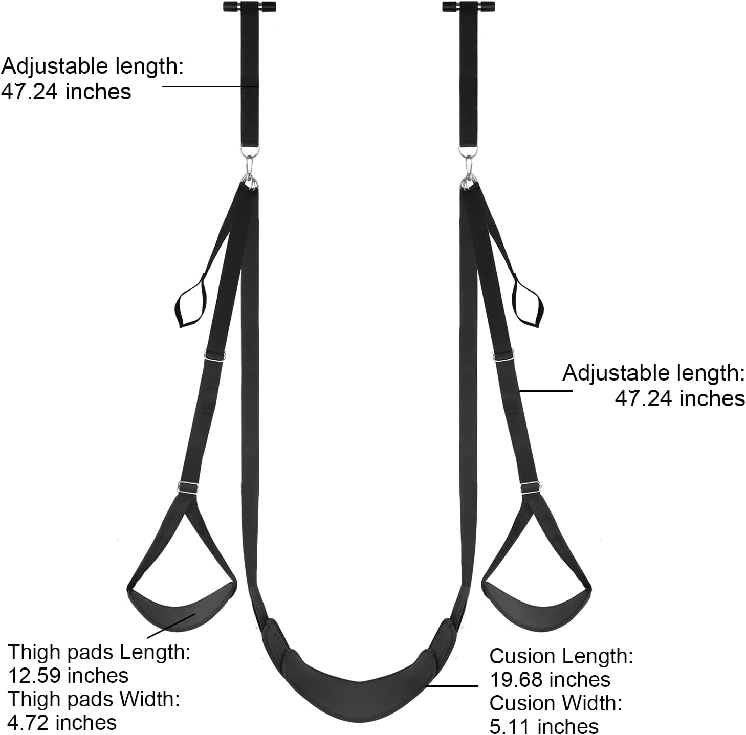 Adjustable Straps Beginner Sex Swing - Vixen