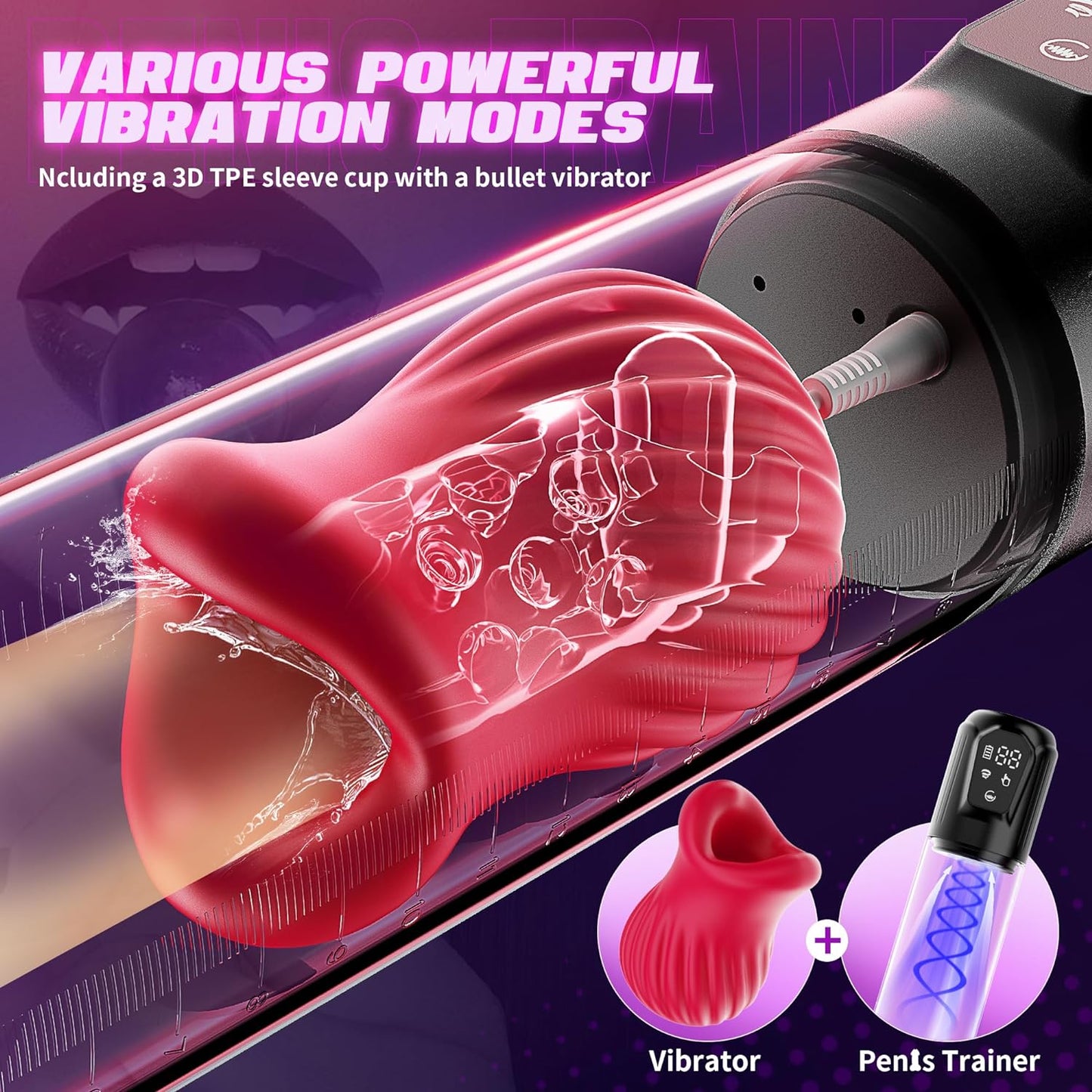 Automatic Penis Pump Vacuum - Vixen