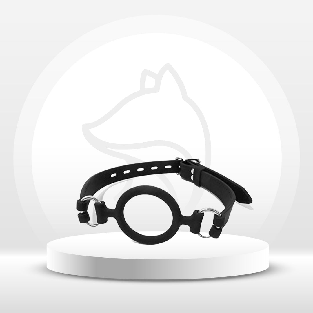 BDSM O - Ring Gag Head Harness - Vixen