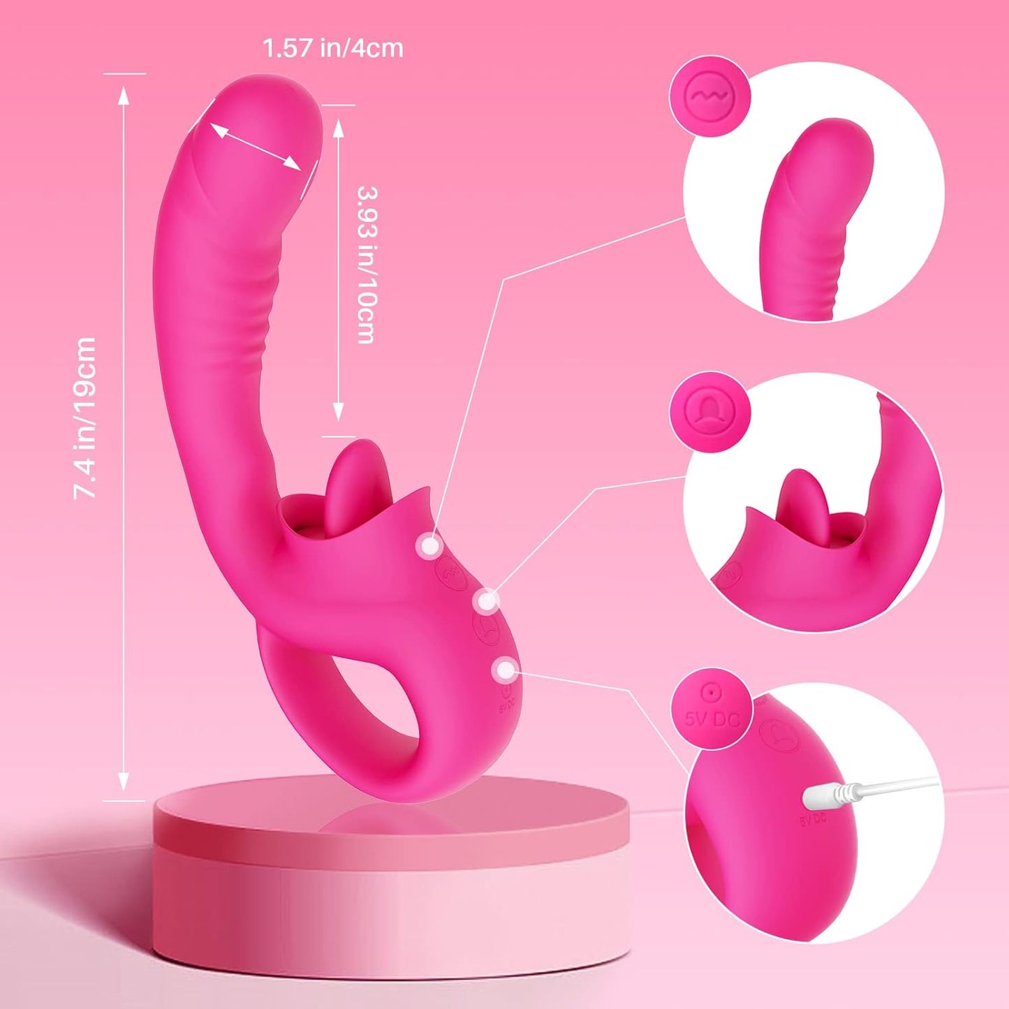 Clitoral G Spot Vibrator - Vixen