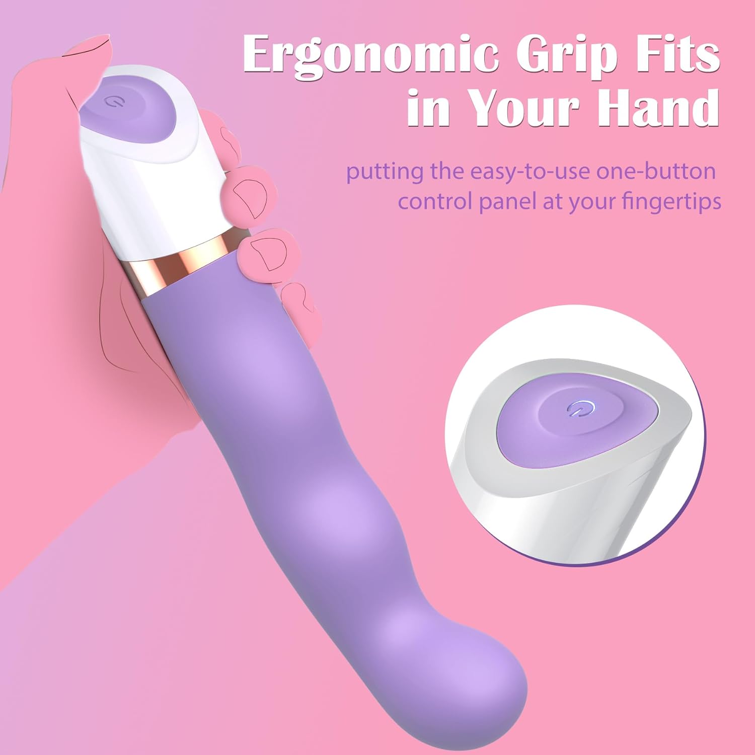 Curved Anal & G Spot Vibrator - Vixen