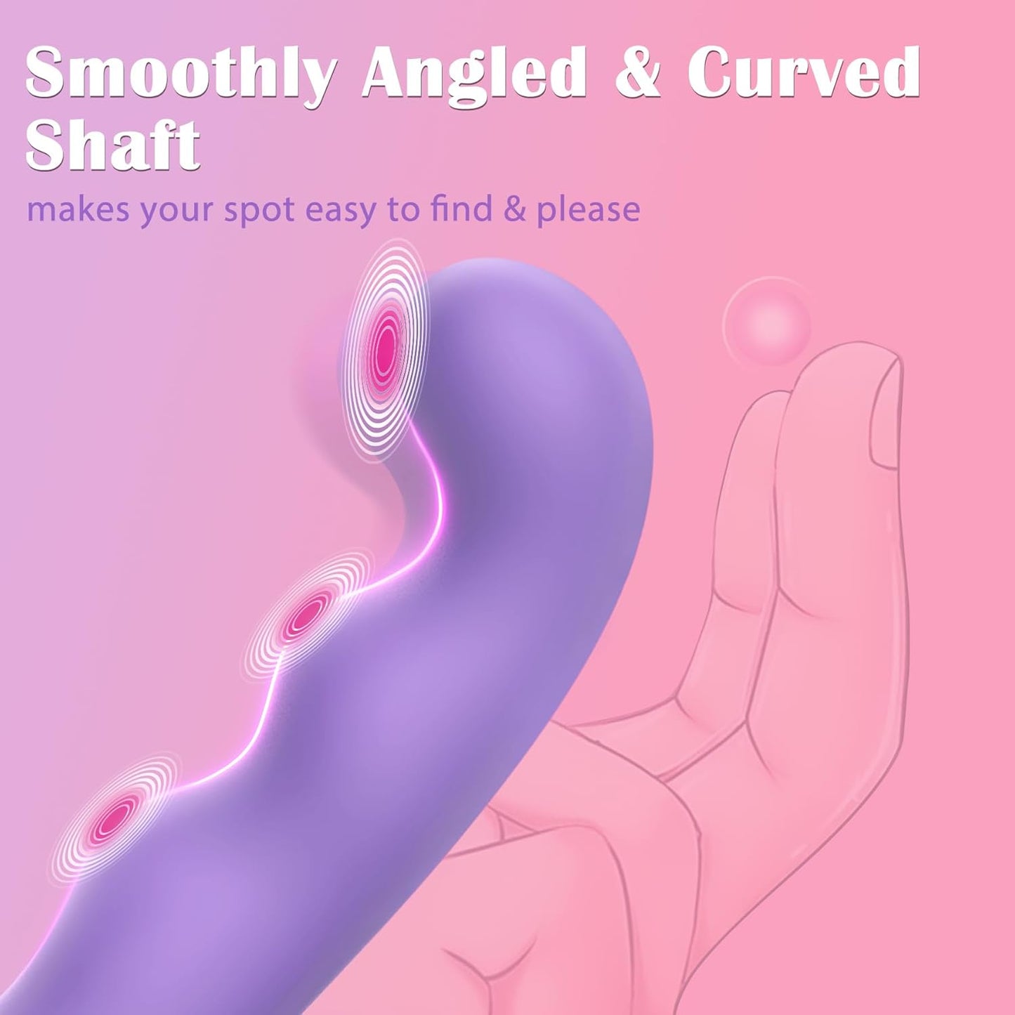 Curved Anal & G Spot Vibrator - Vixen