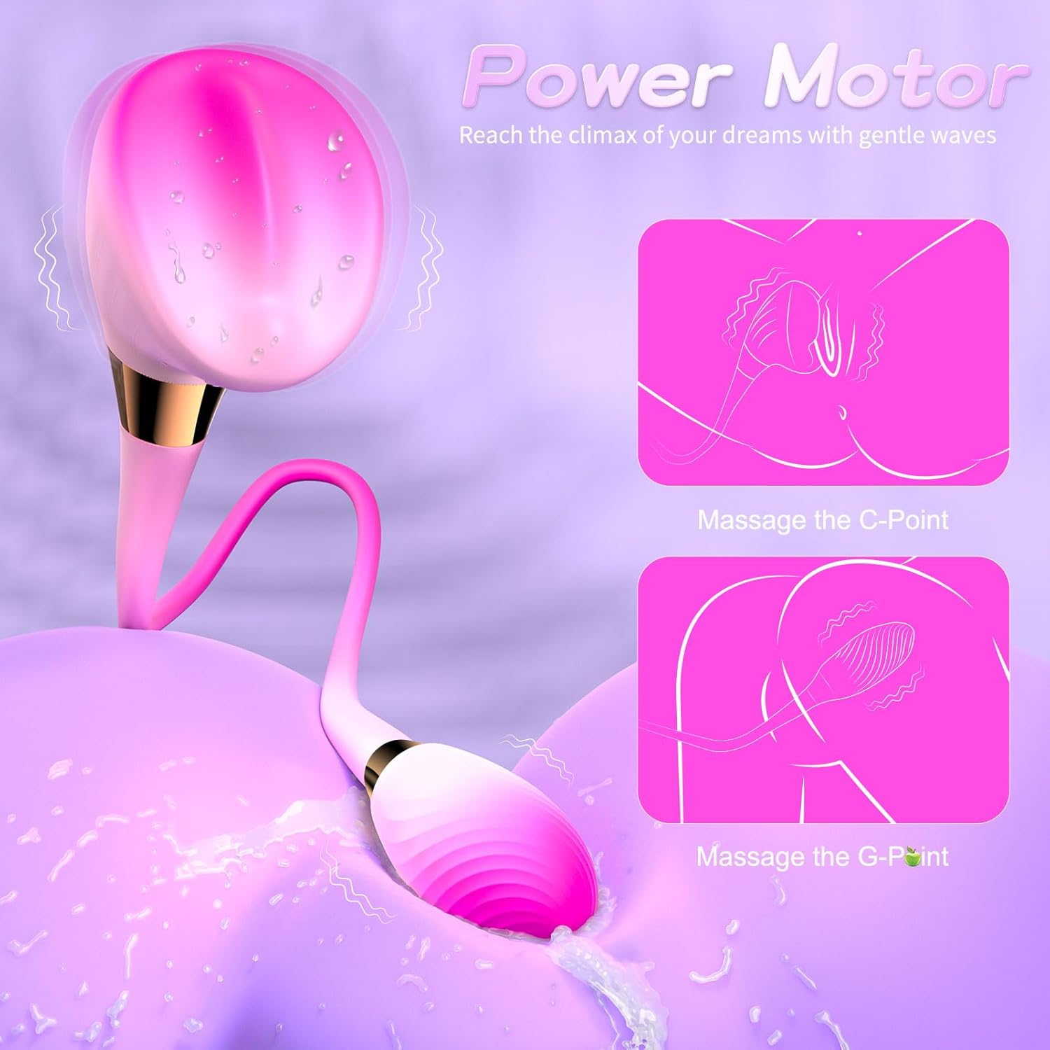 Double stimulation Clit Vibrator - Vixen