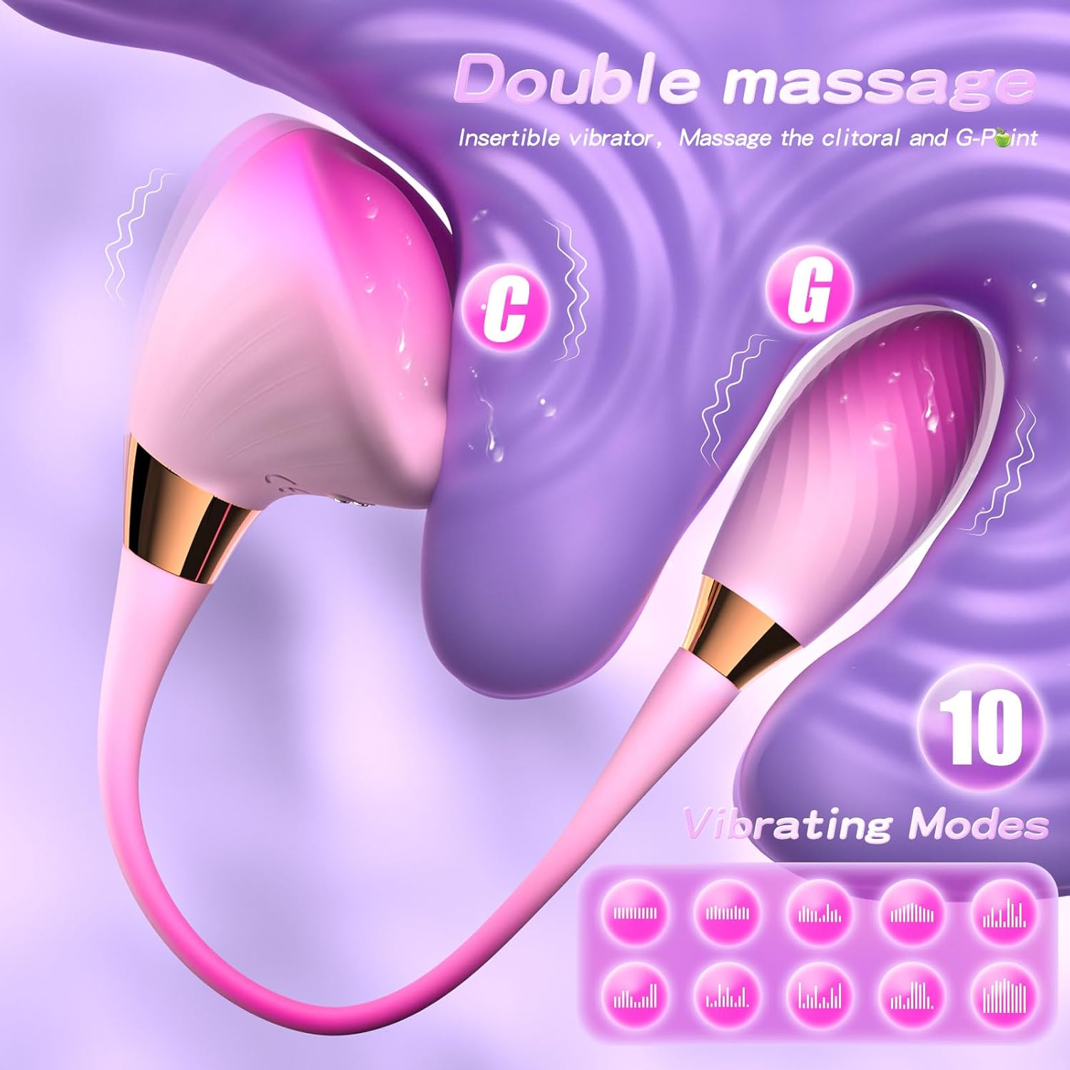 Double stimulation Clit Vibrator - Vixen