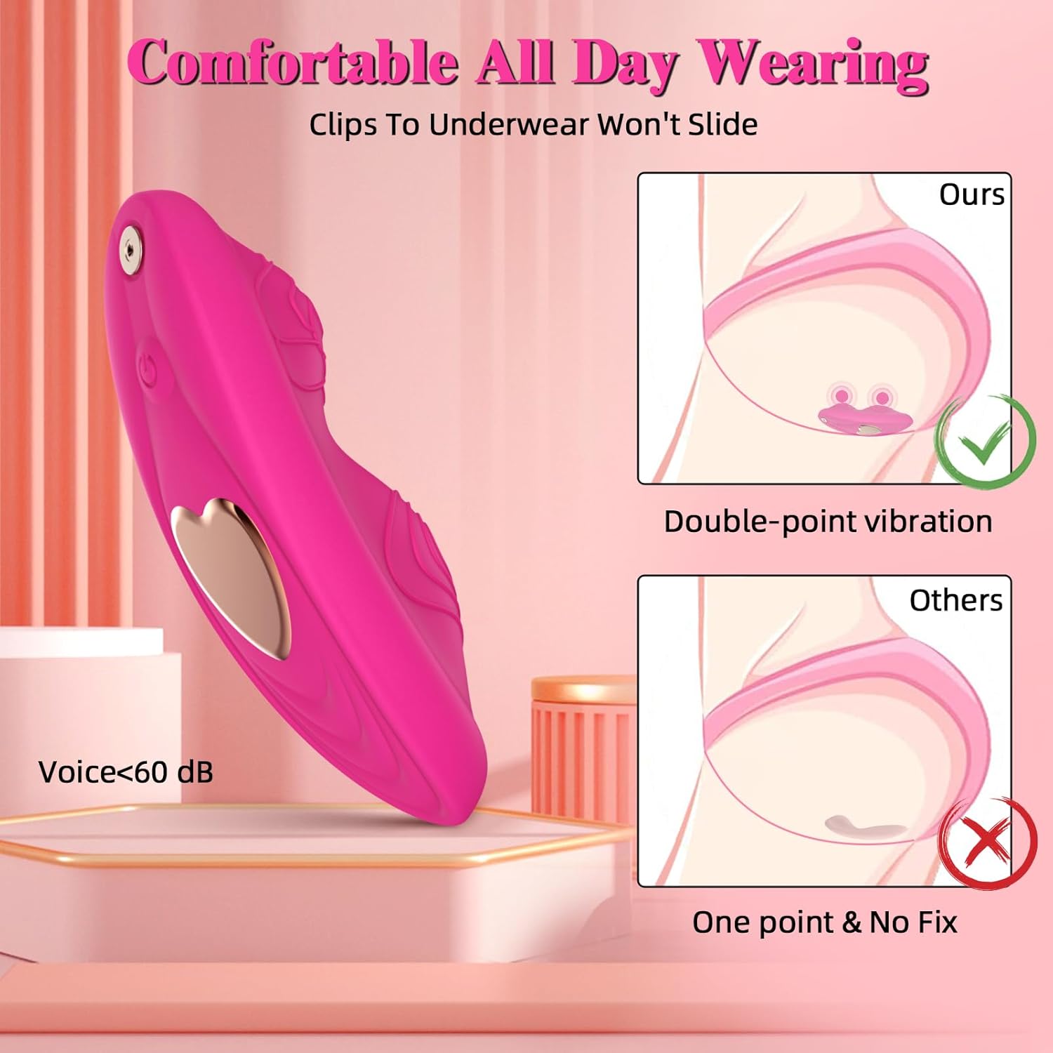 Dual Modes Butterfly Vibrator - Vixen