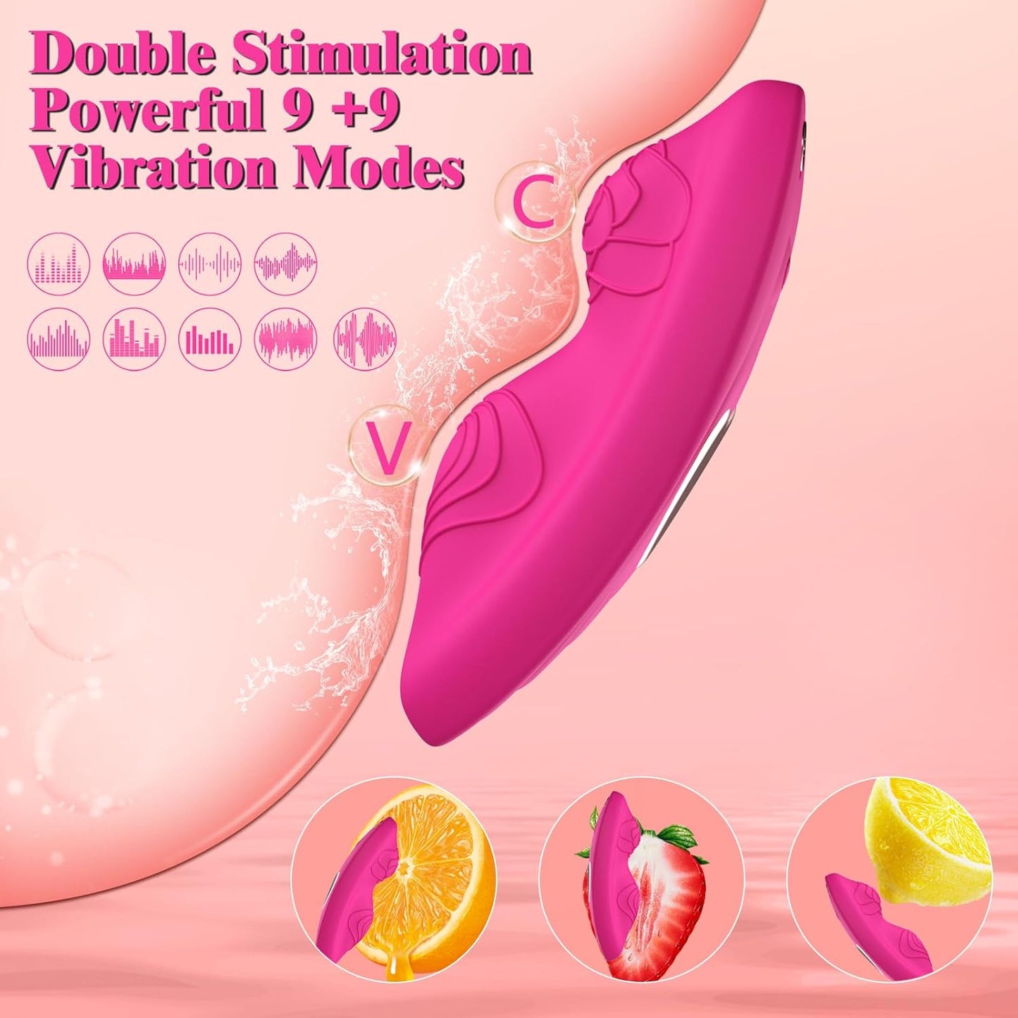 Dual Modes Butterfly Vibrator - Vixen