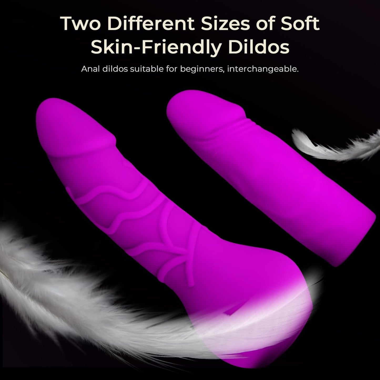 Dual Penetration Strap on Dildo - Vixen