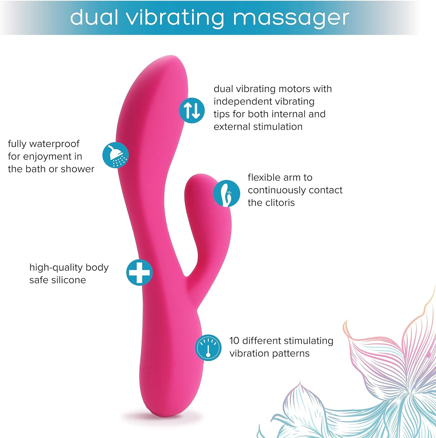 Dual Stimulation Vibrator - Vixen