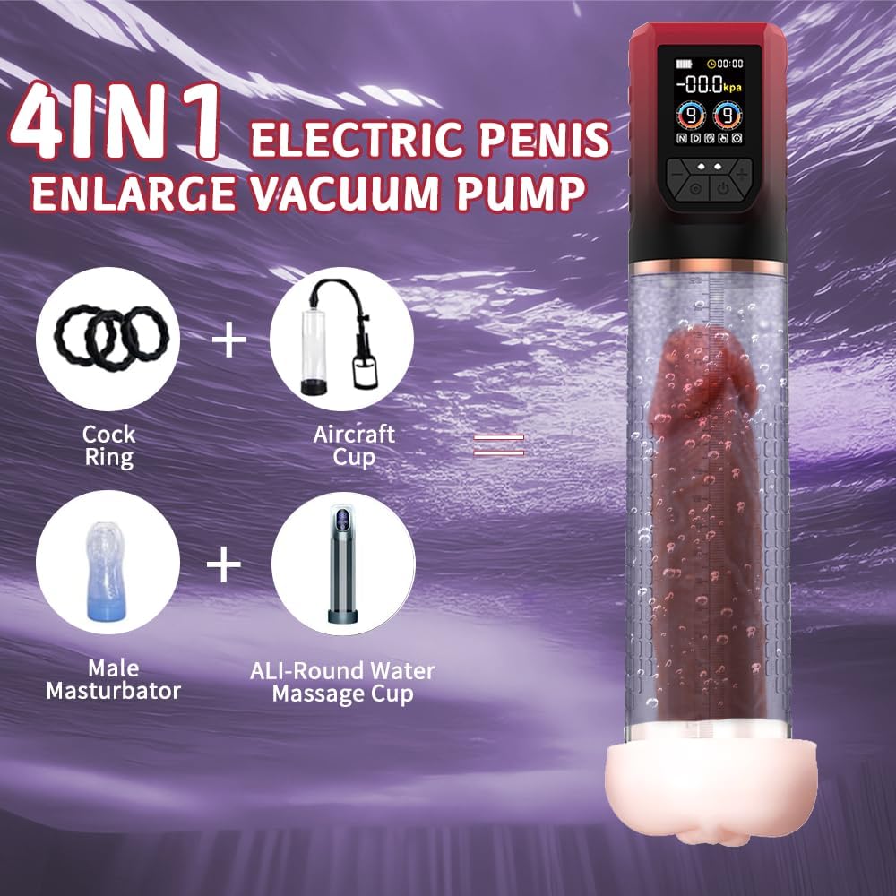 Electric Penis Pump Extender - Vixen