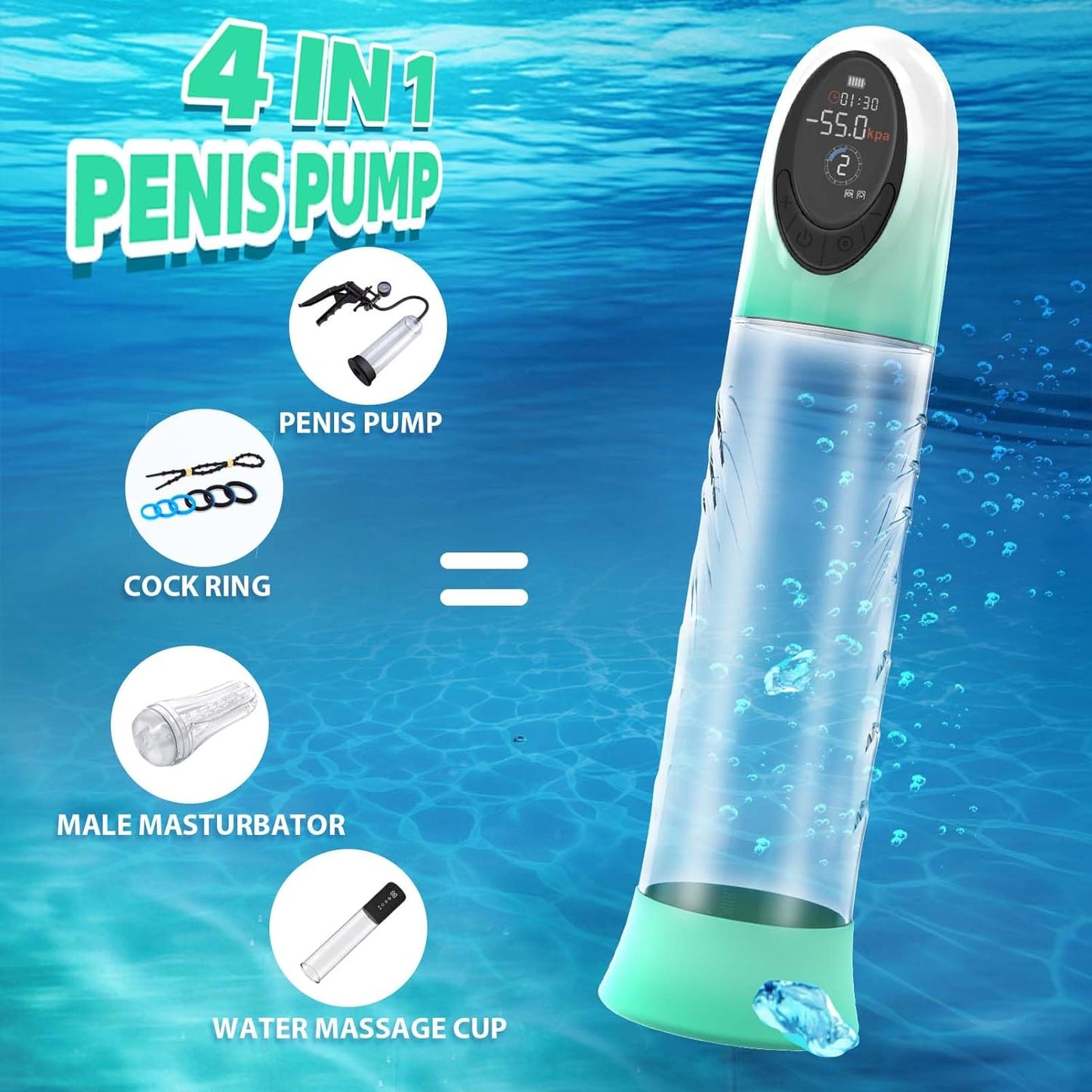 Electric Vacuum Penis Pump - Vixen