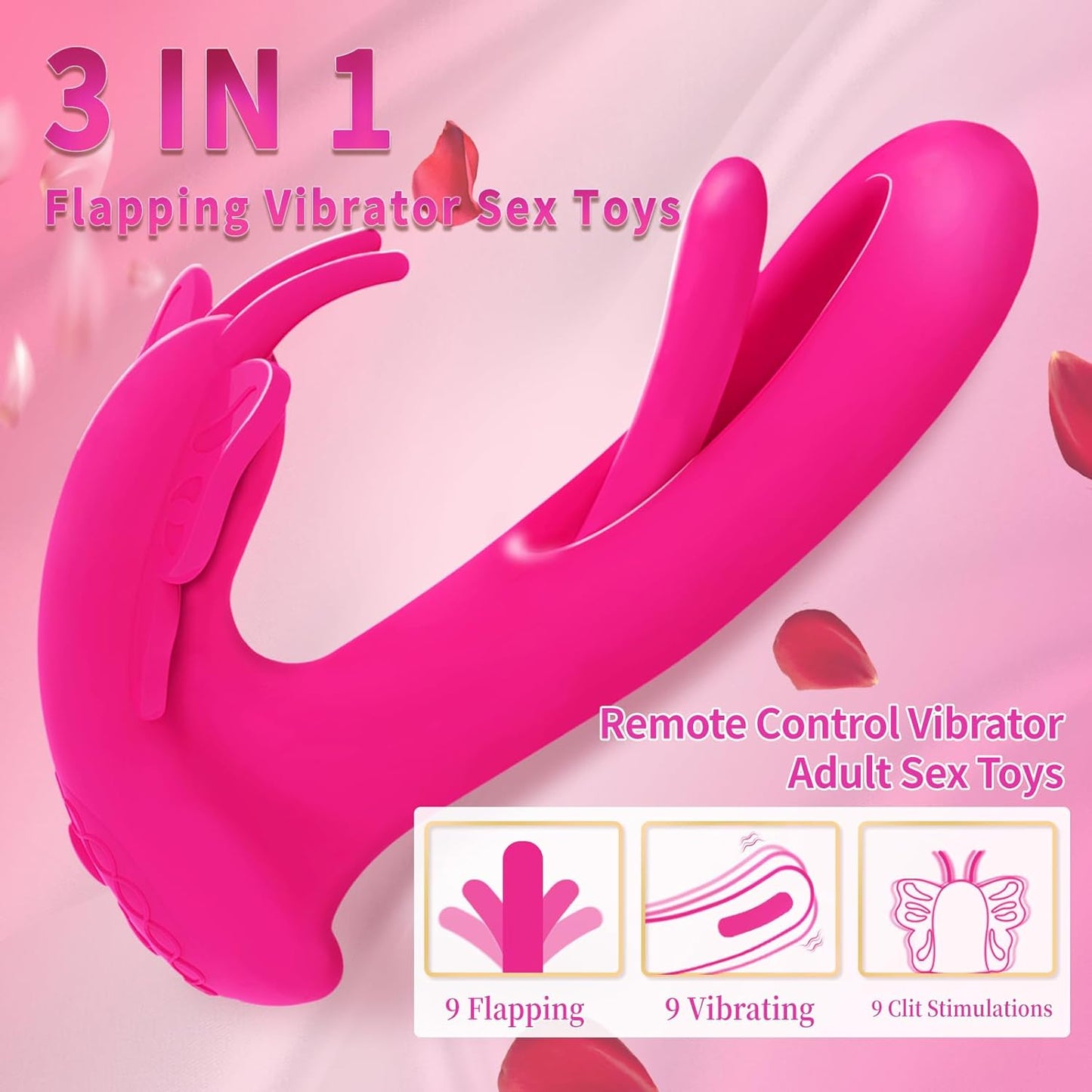 G - Spot Flapping Panty Vibrator - Vixen