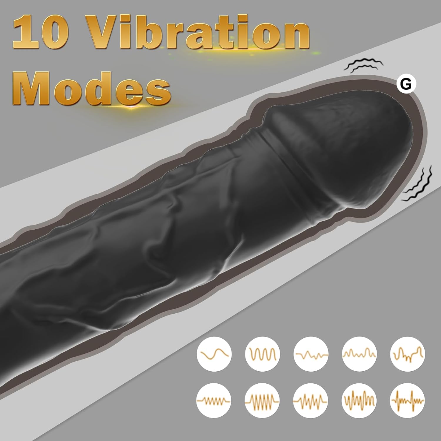 G-Spot Vibrator: 10-Mode Pleasure - Vixen