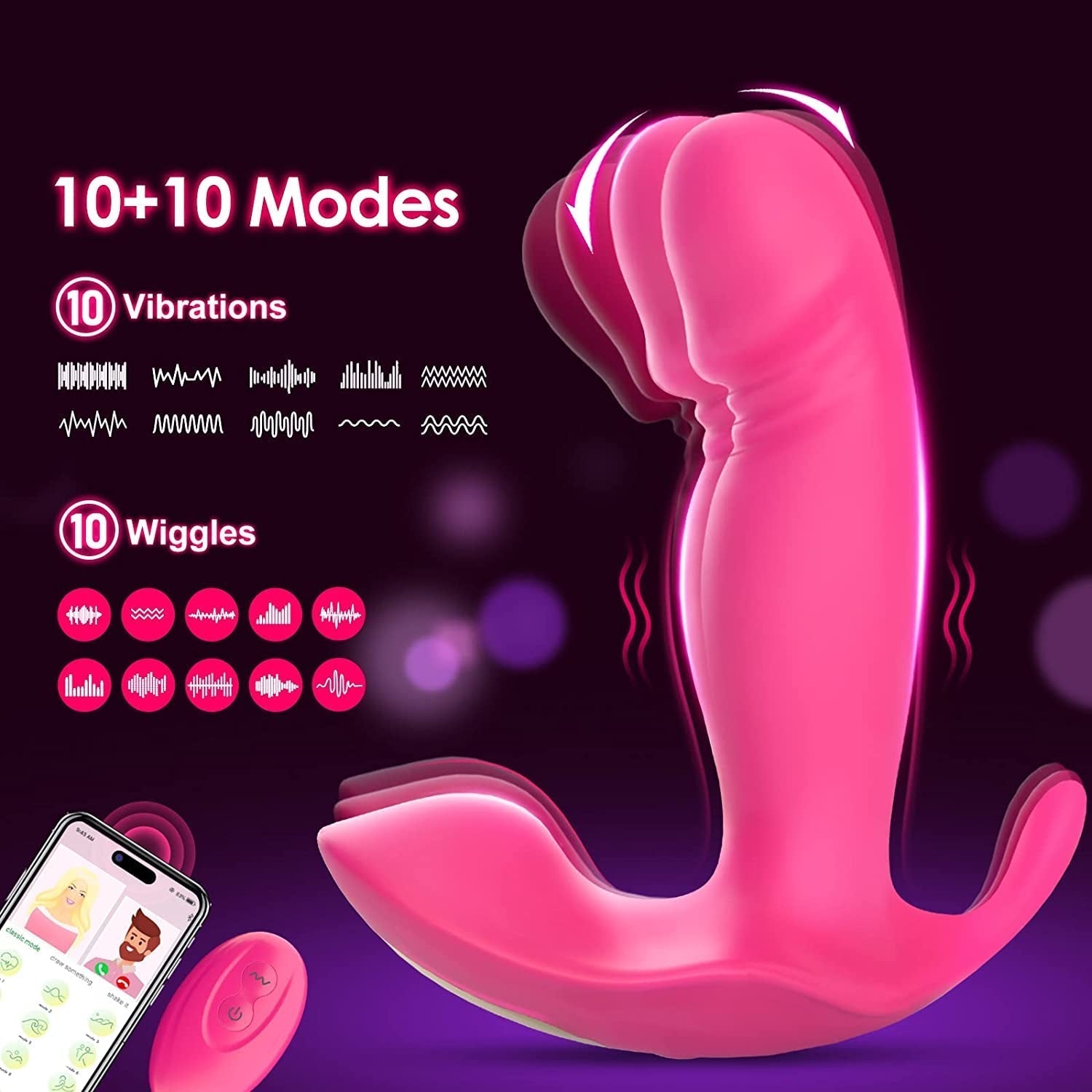 Hidden Delight Mini Vibrator - Vixen