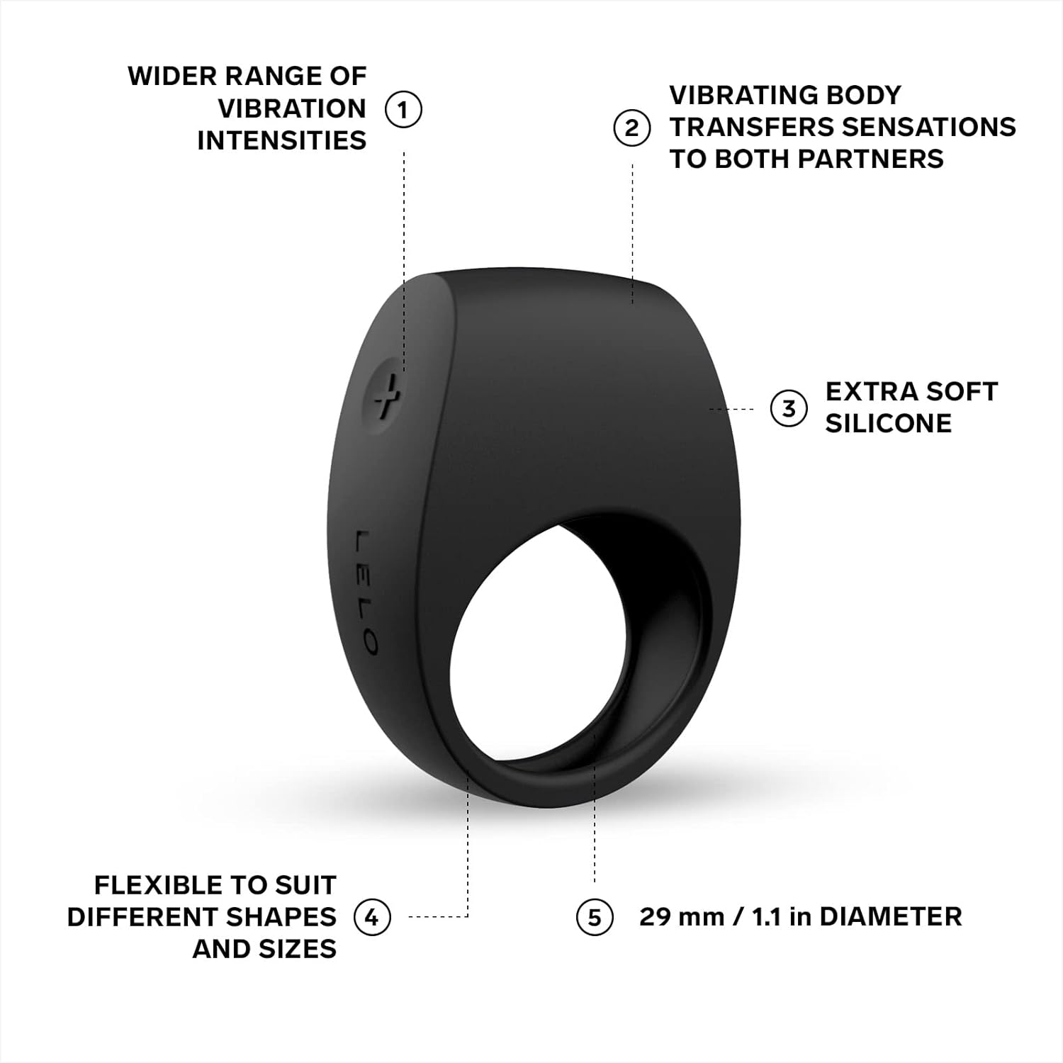 Intimate Vibrating Cock Ring - Vixen