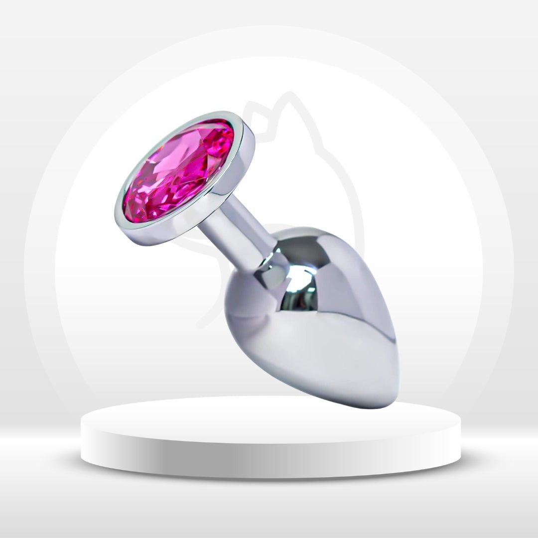 Large Jeweled Anal Plug - Vixen