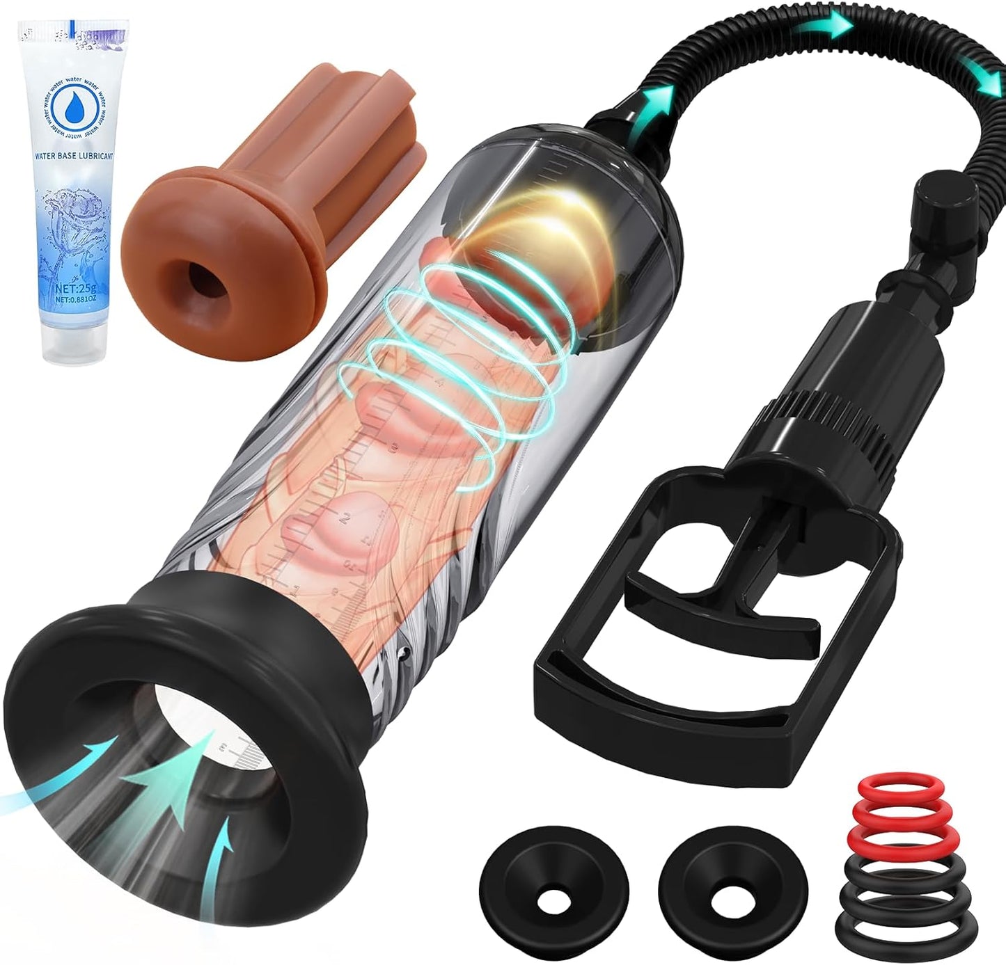 Manual Penis Enlargement Pump - Vixen