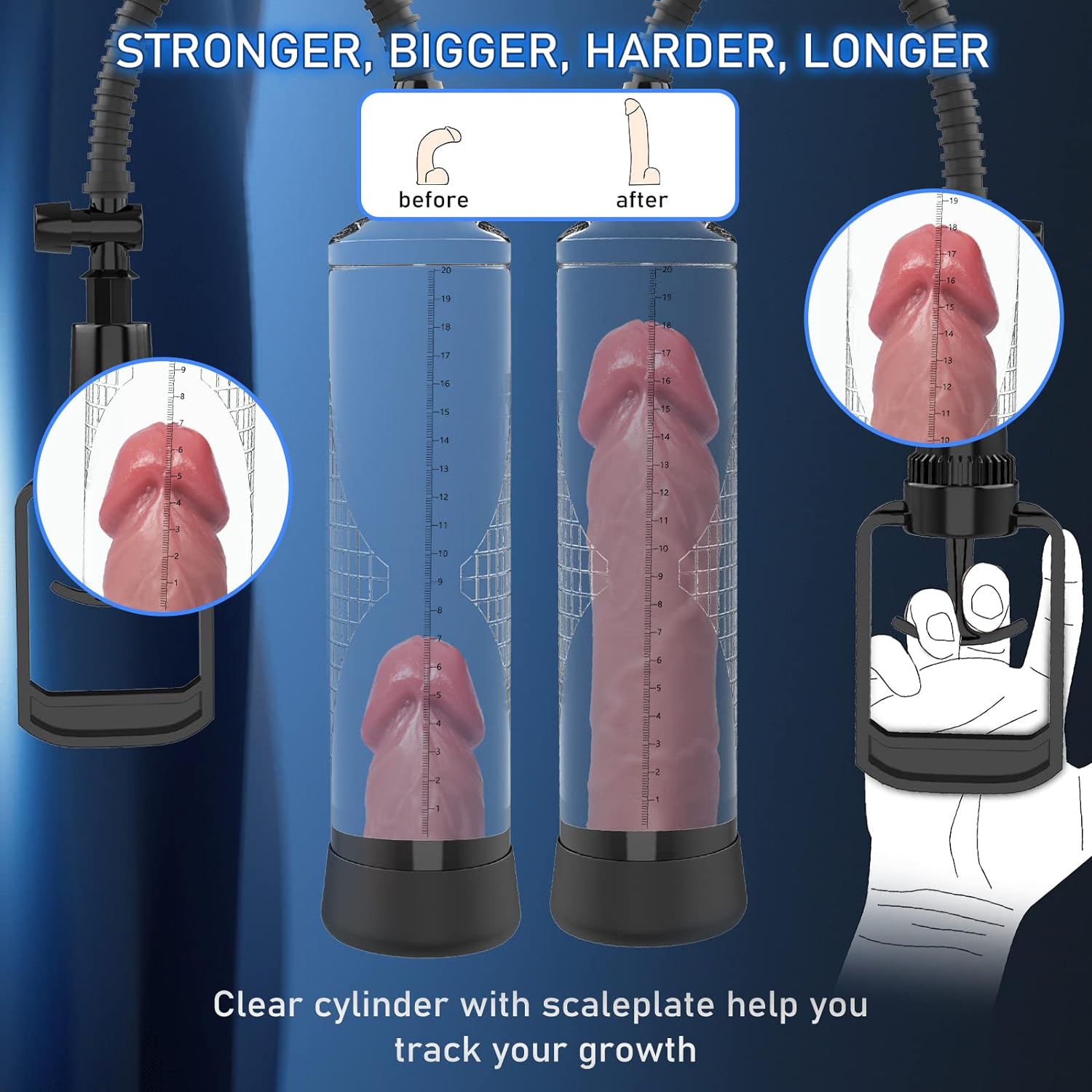 Manual Penis Pump Vacuum - Vixen