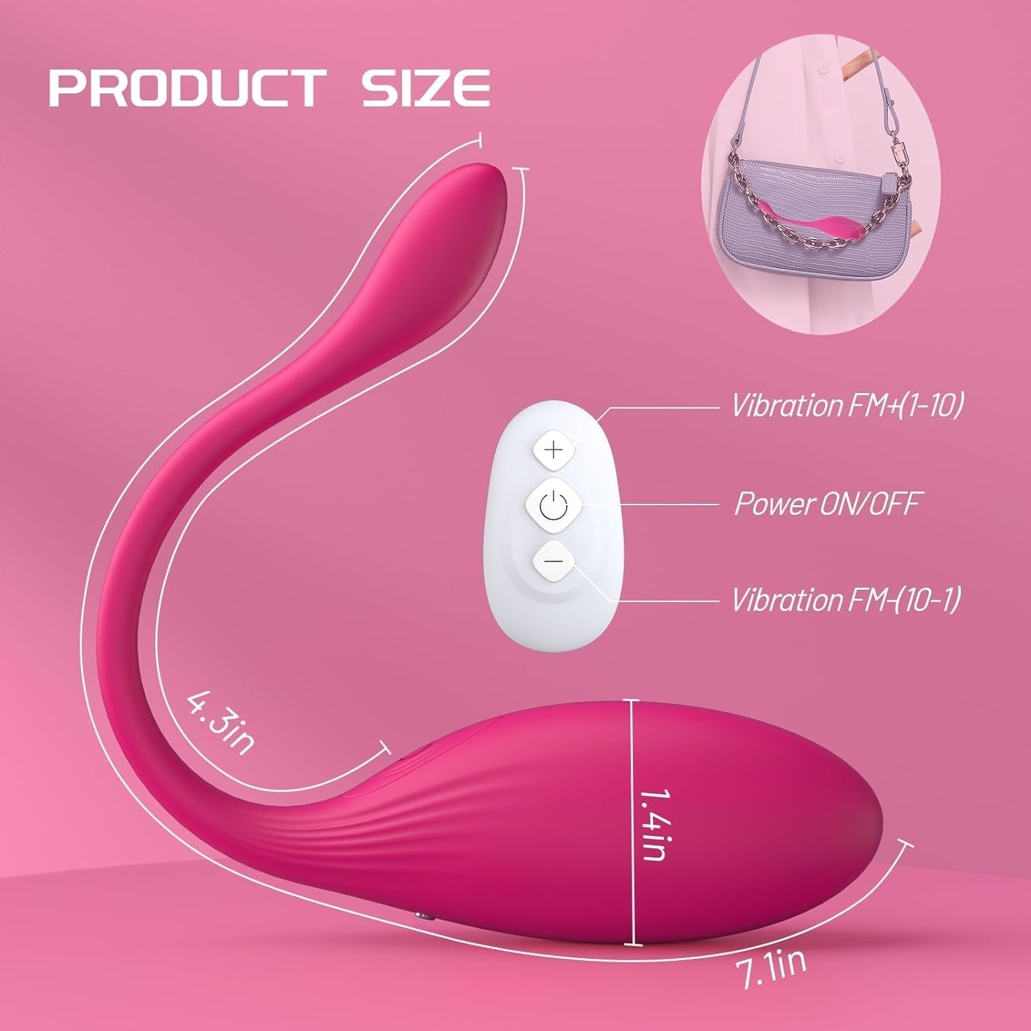 Mini Egg Vibrator - Vixen