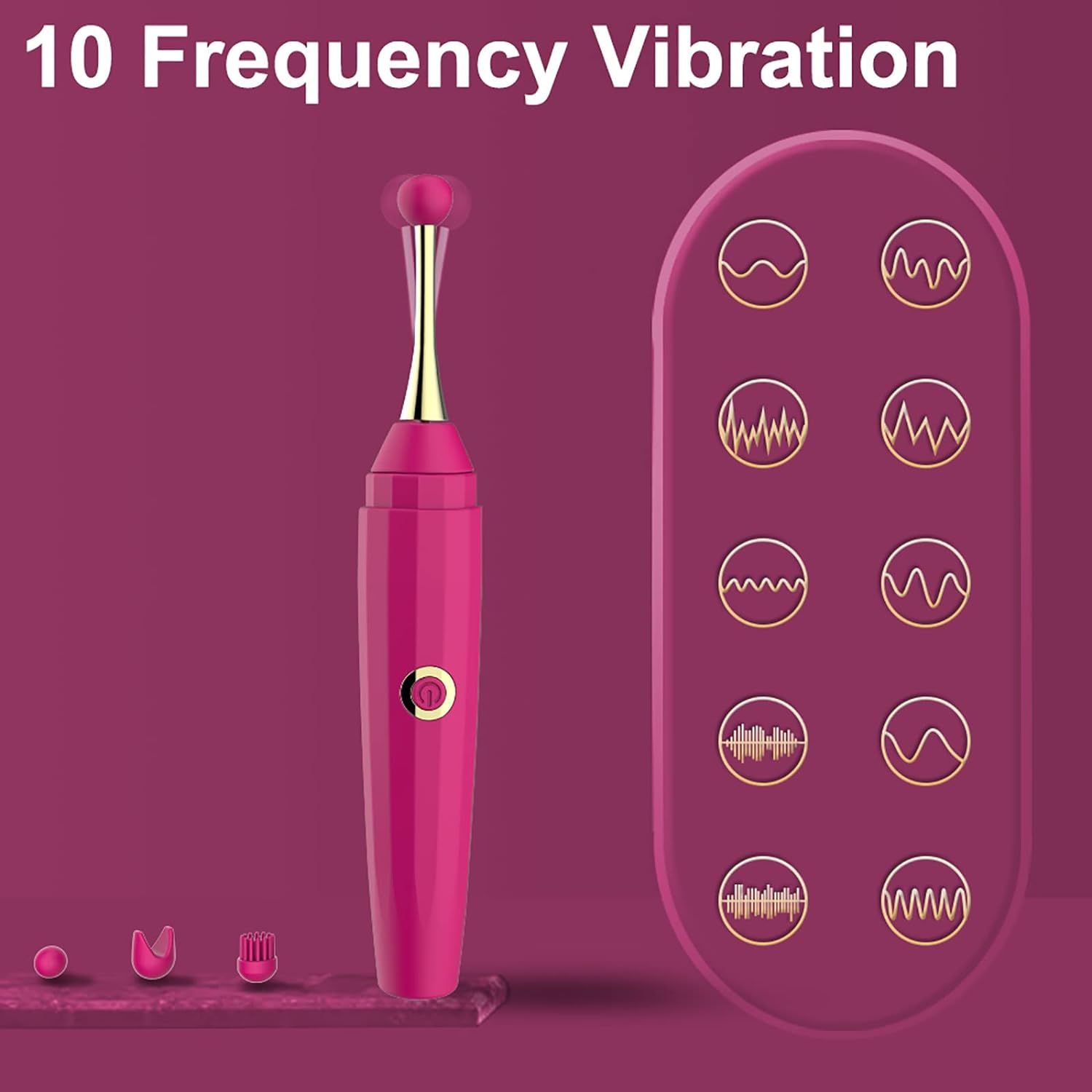 Multi Head Clit Stimulator - Vixen