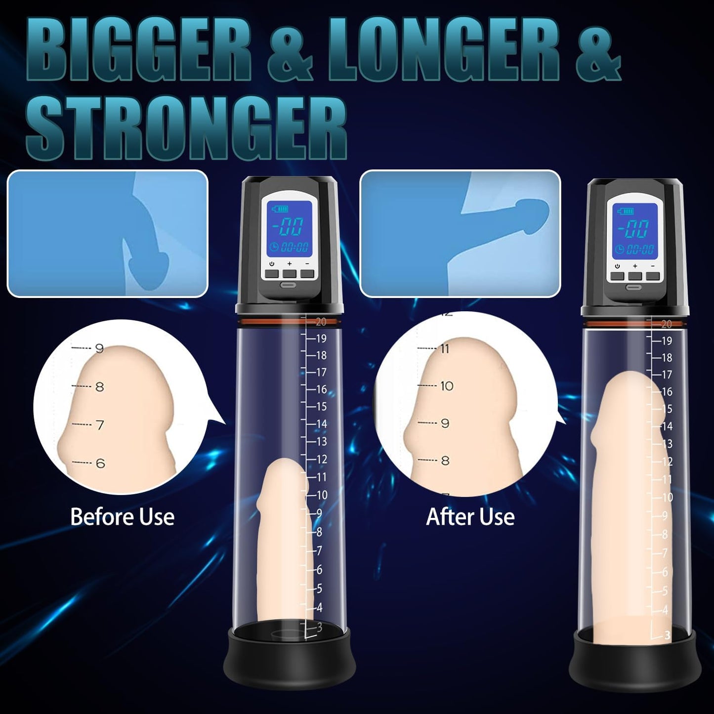 Multi Mode Penis Enlargement Pump - Vixen