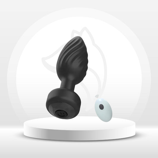 Multi Vibrations Remote Butt Plug - Vixen