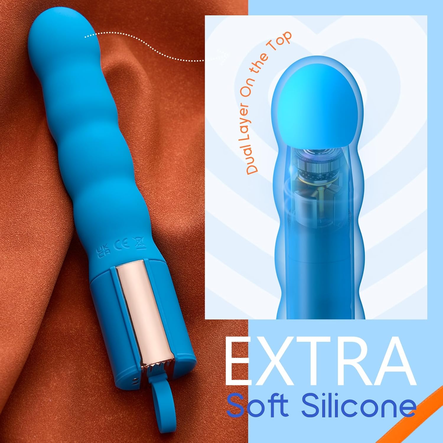 Portable Thrusting Vibrator Dildo - Vixen