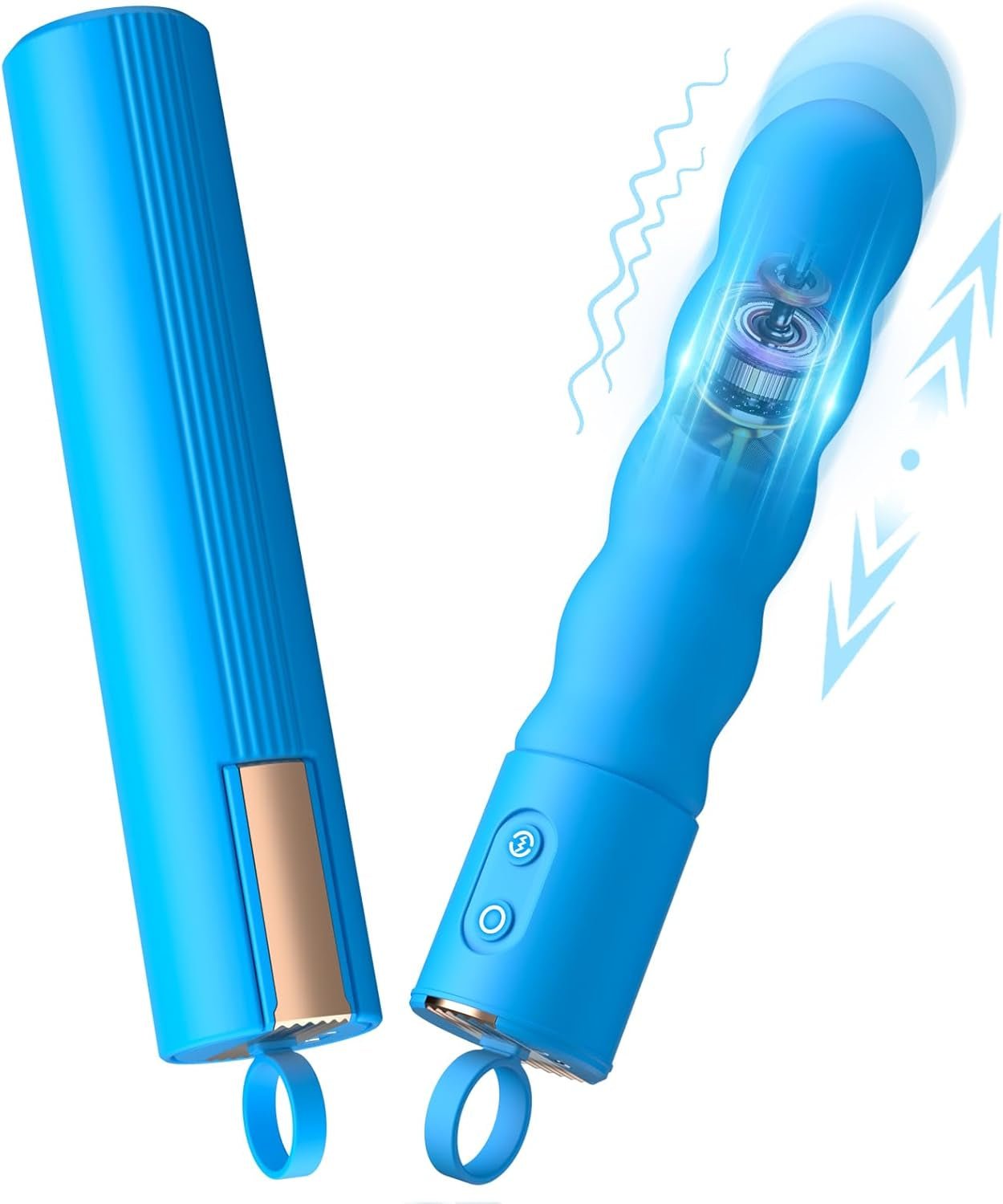 Portable Thrusting Vibrator Dildo - Vixen