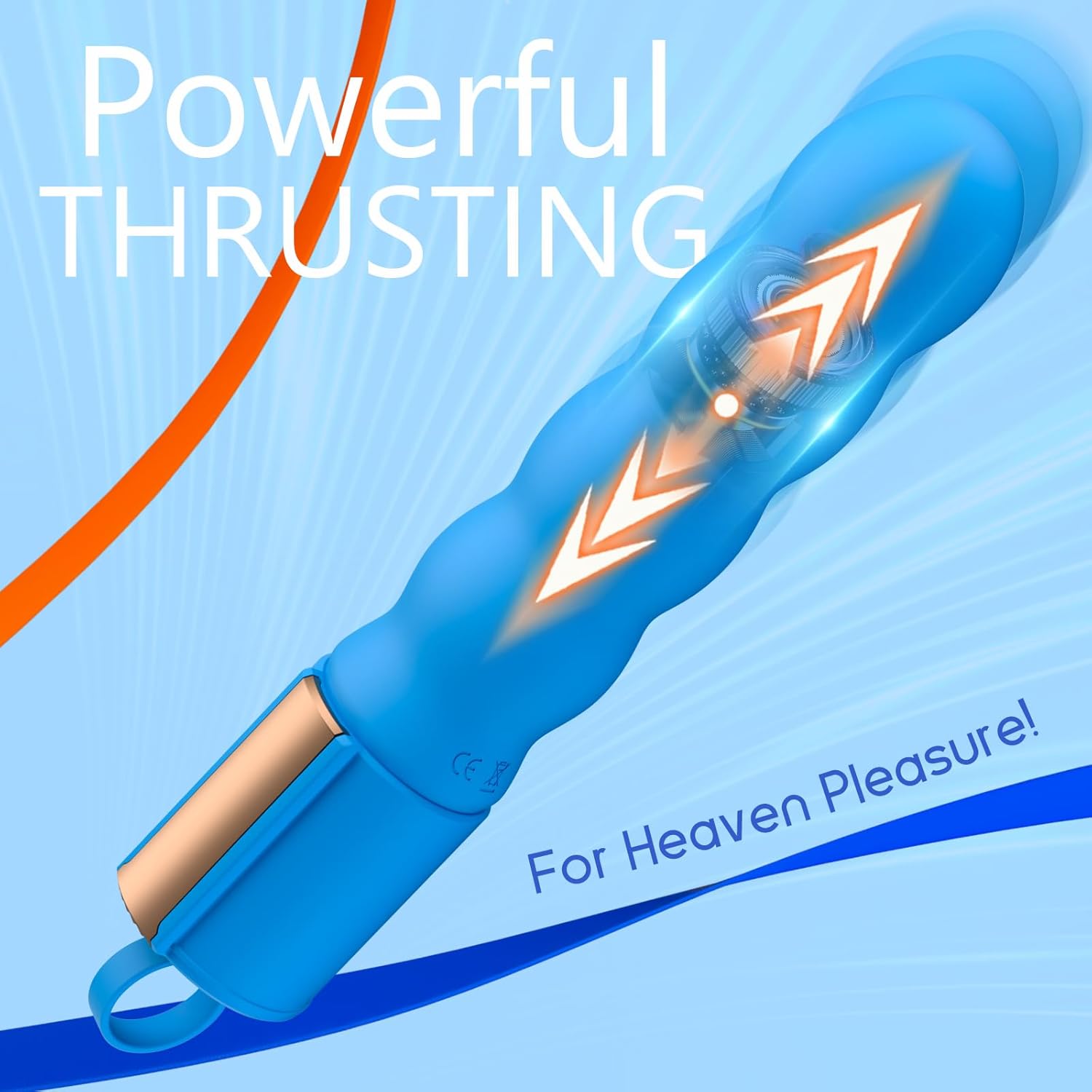 Portable Thrusting Vibrator Dildo - Vixen