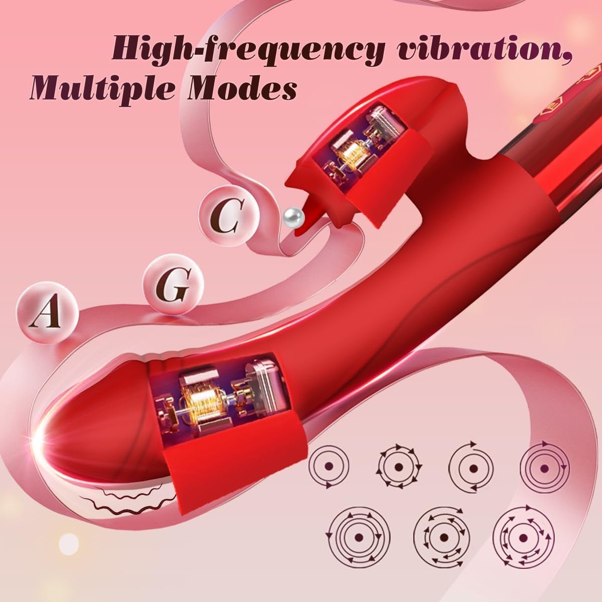 Powerful G Spot Vibration Dildo - Vixen