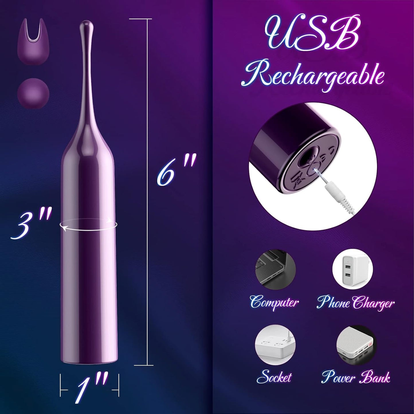 Precision Clitoral Vibrator - Vixen