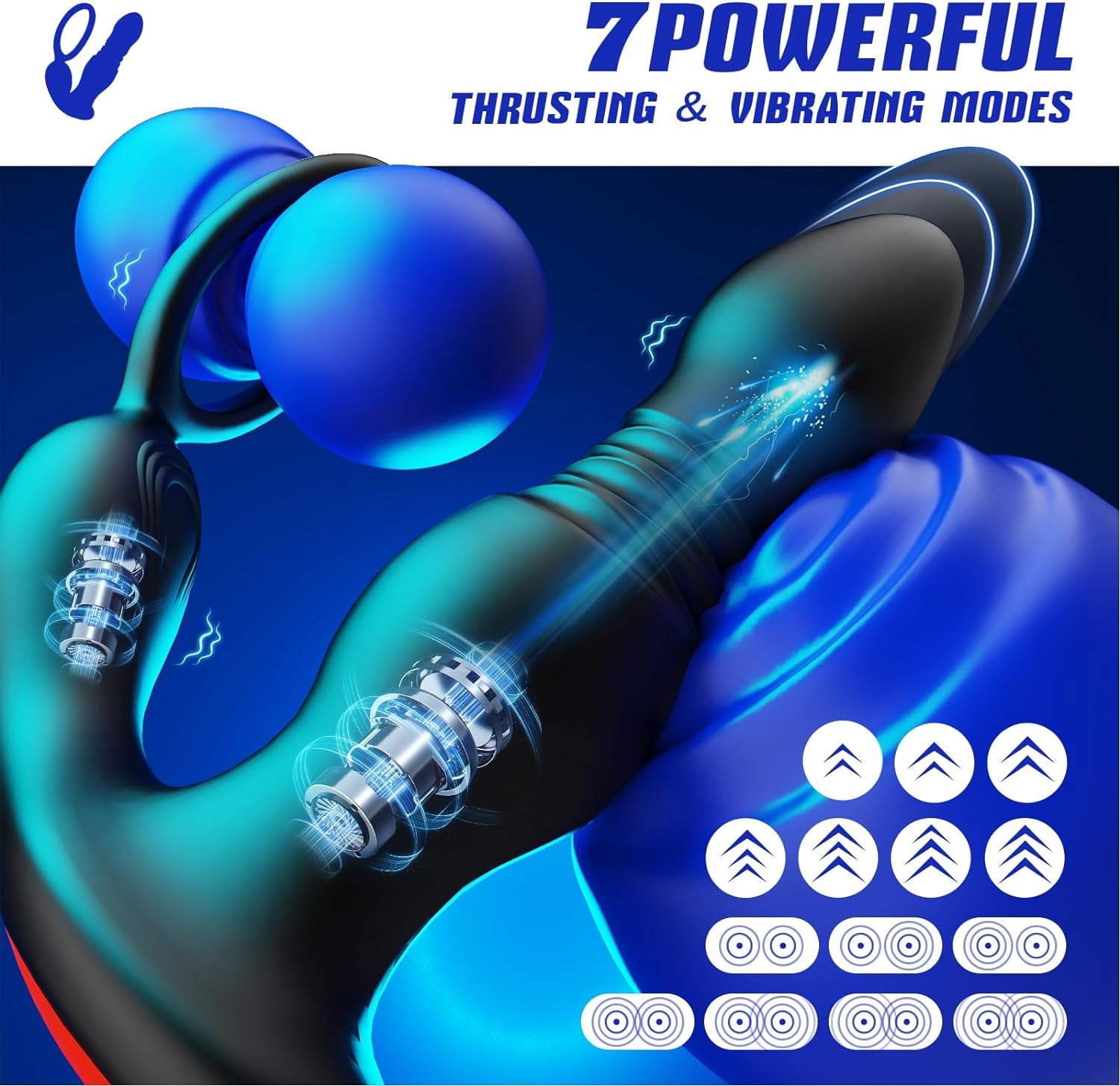 Prostate/Anal Vibrator Massager - Vixen