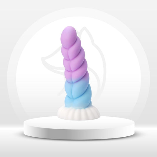 Rainbow Silicone Dildo - Vixen