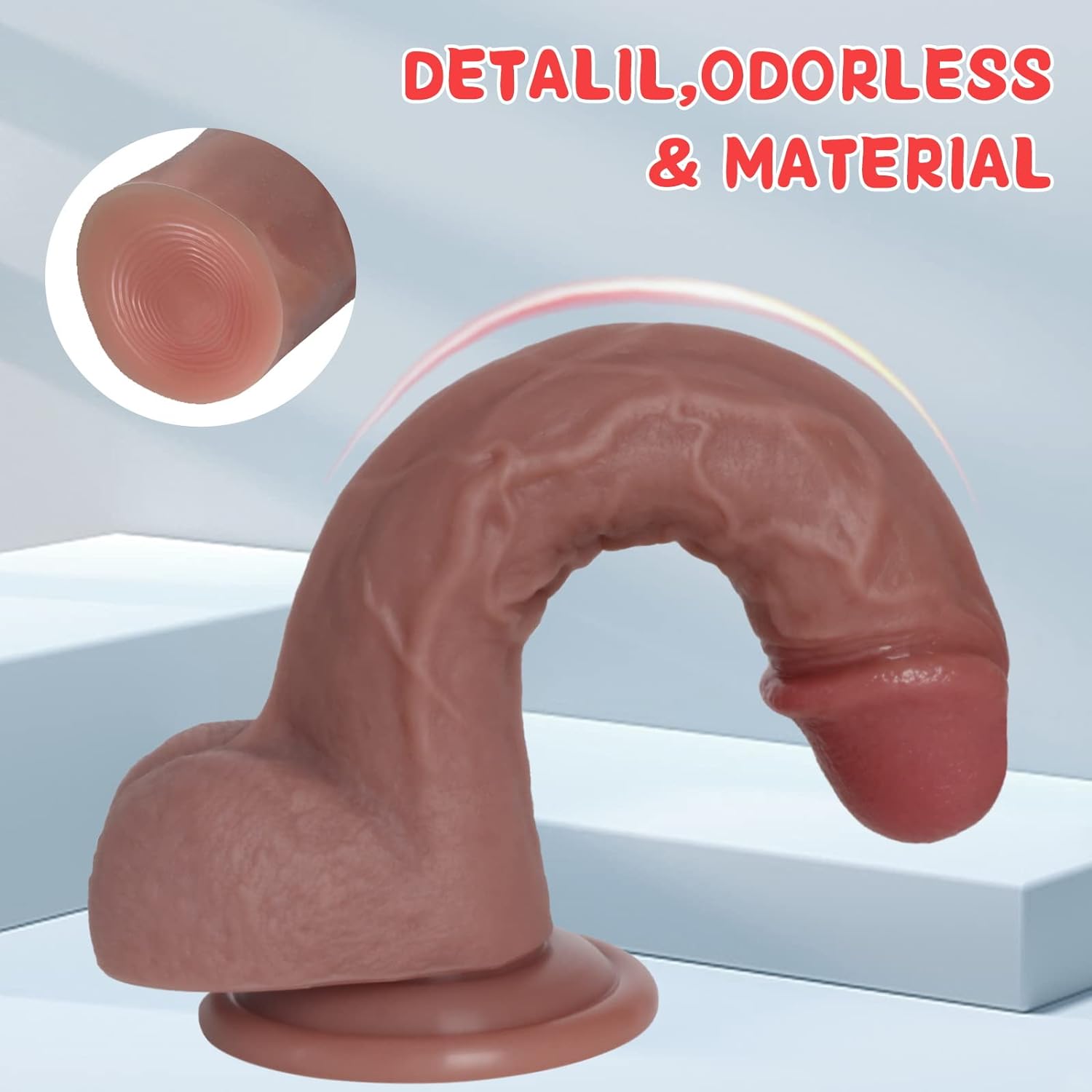 Realistic 7.8" Dildo - Vixen