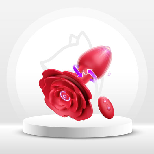 Remote Control Rose Vibrator - Vixen