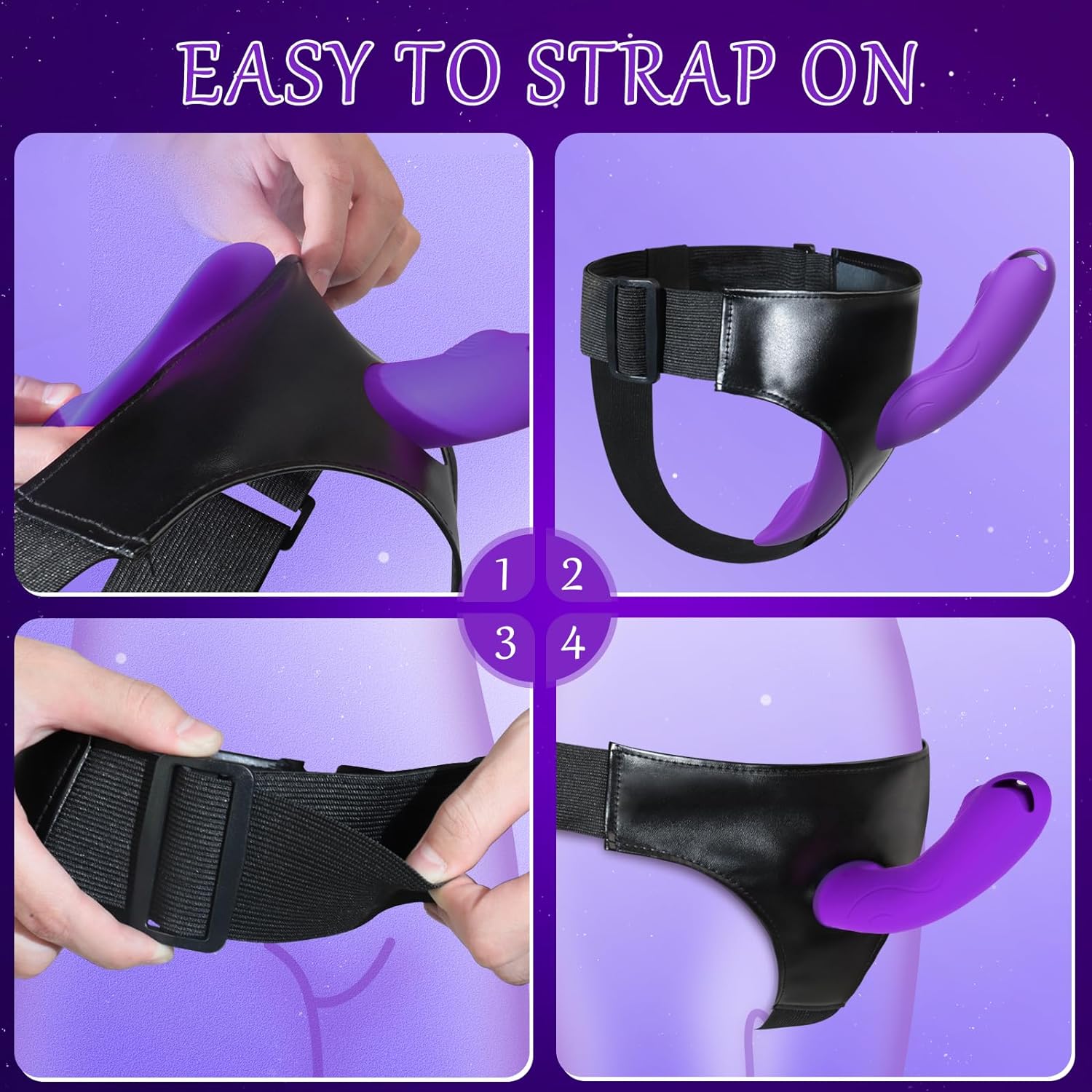 Remote Control Strap - On Dildo - Vixen