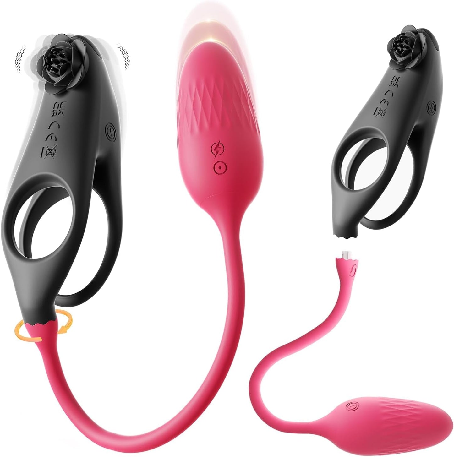 Remote Vibrating Couples' Set - Vixen