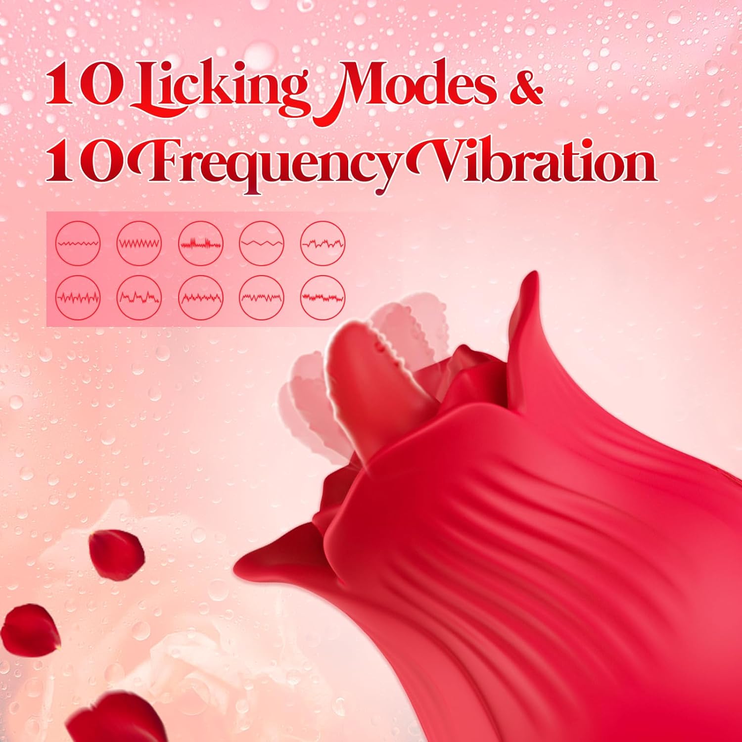 Rose Clit Licking Stimulator - Vixen