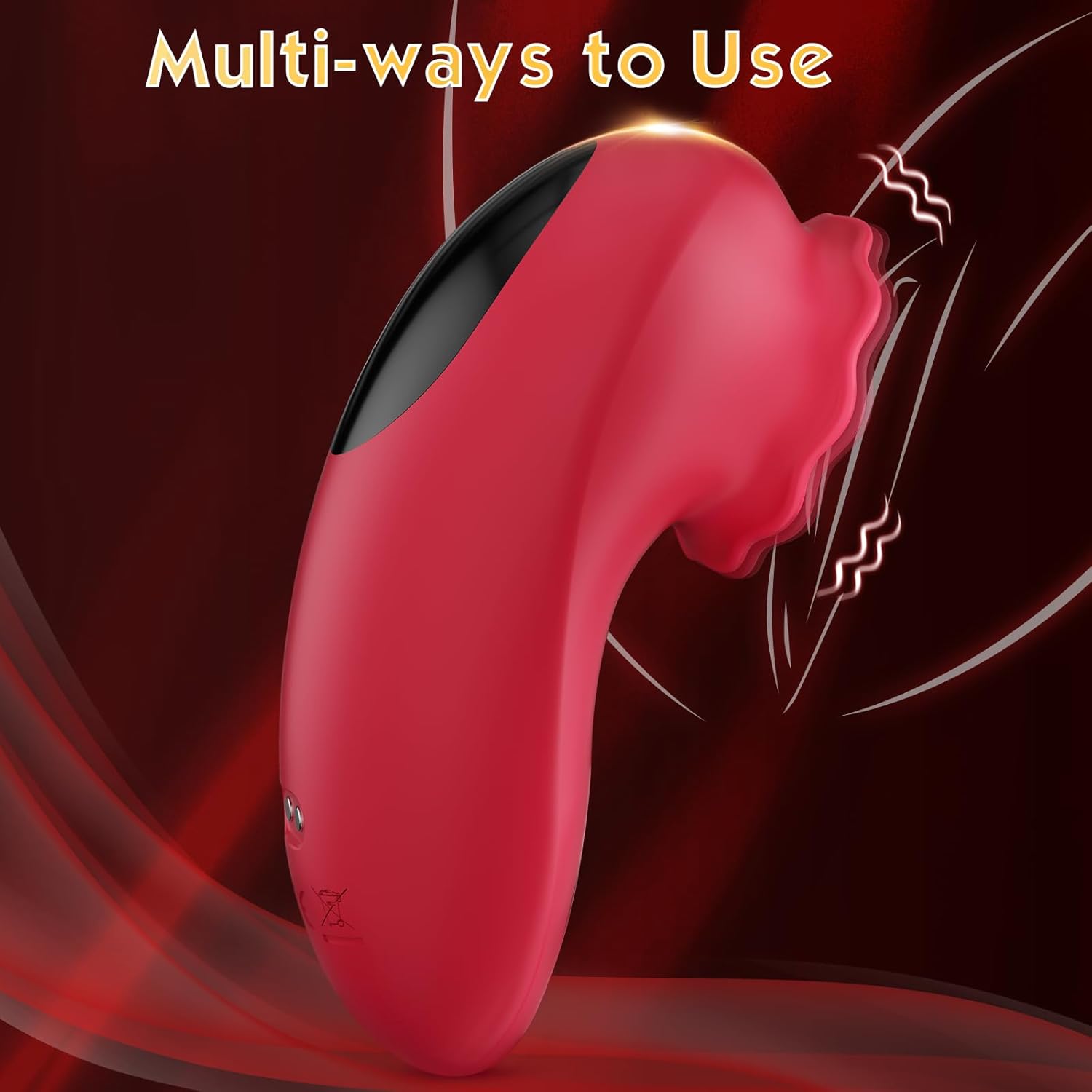 Rose Tapping Vibrations Clit Stimulator - Vixen