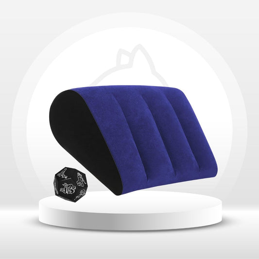 Sex Position Pillow with Sex Game Dice - Vixen