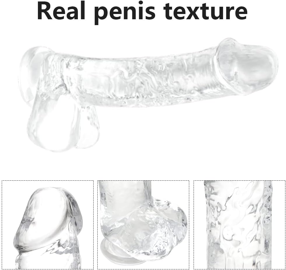 Small Clear Dildo For Beginners - Vixen