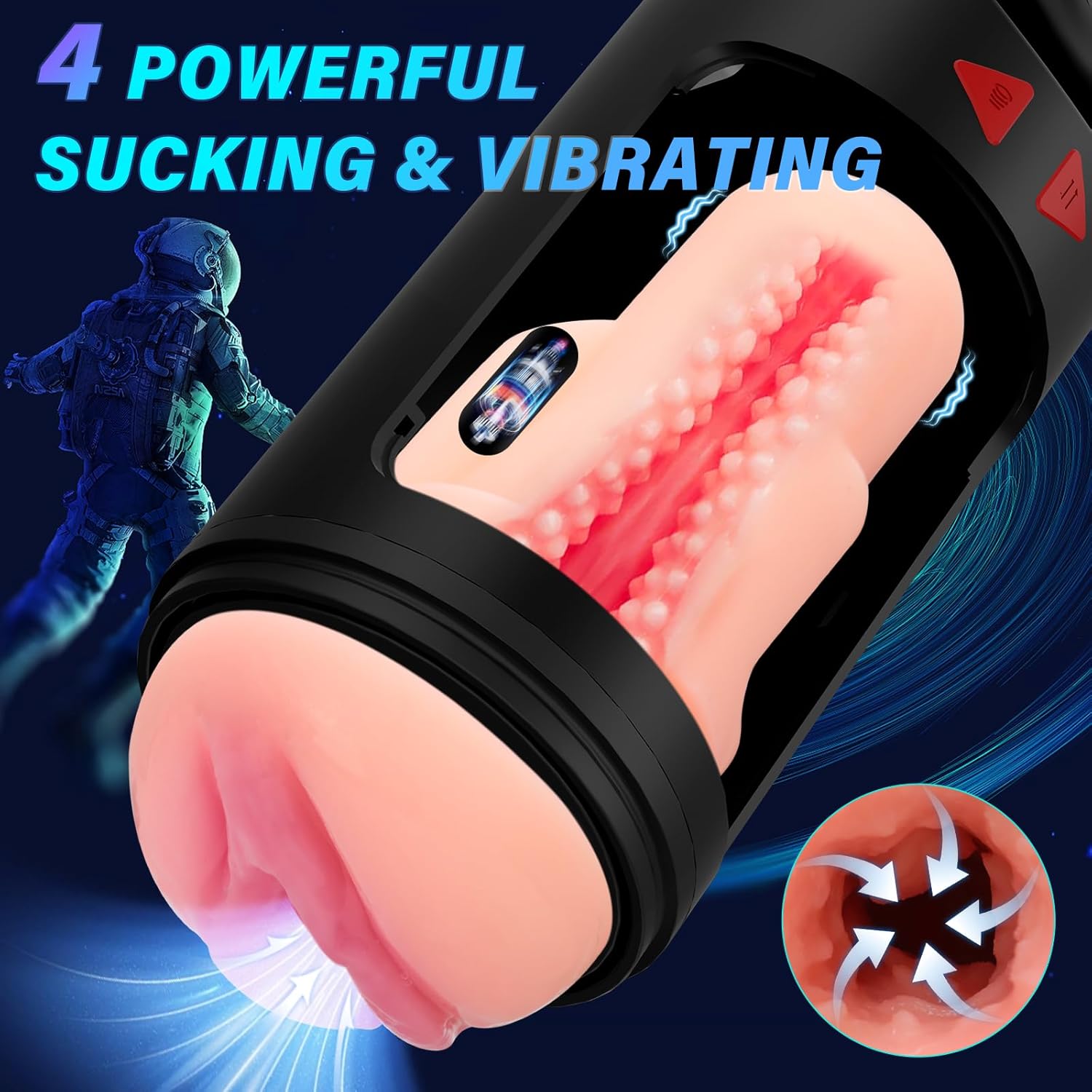 Suck & Vibrate Fleshlight Masturbator - Vixen