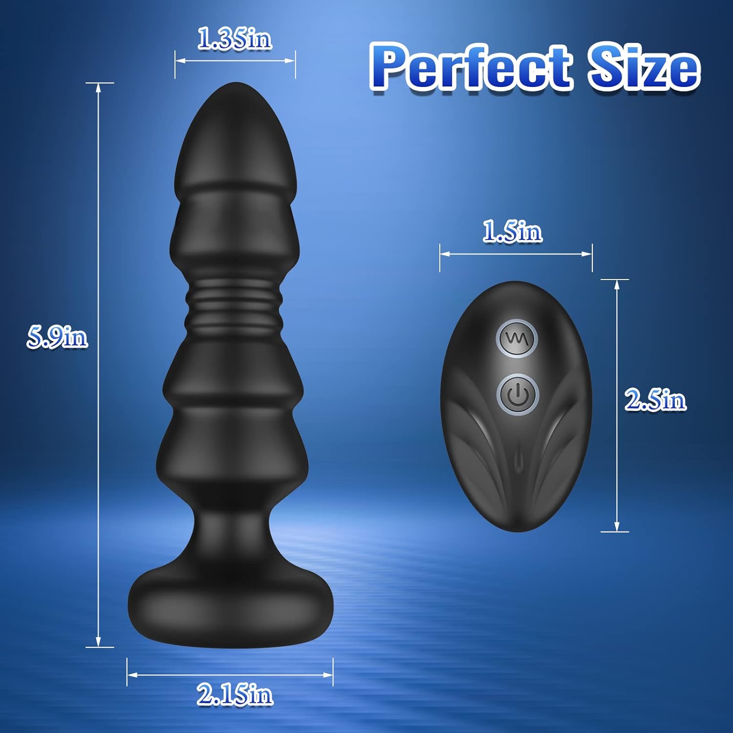 Thrusting Anal Vibrator - Vixen