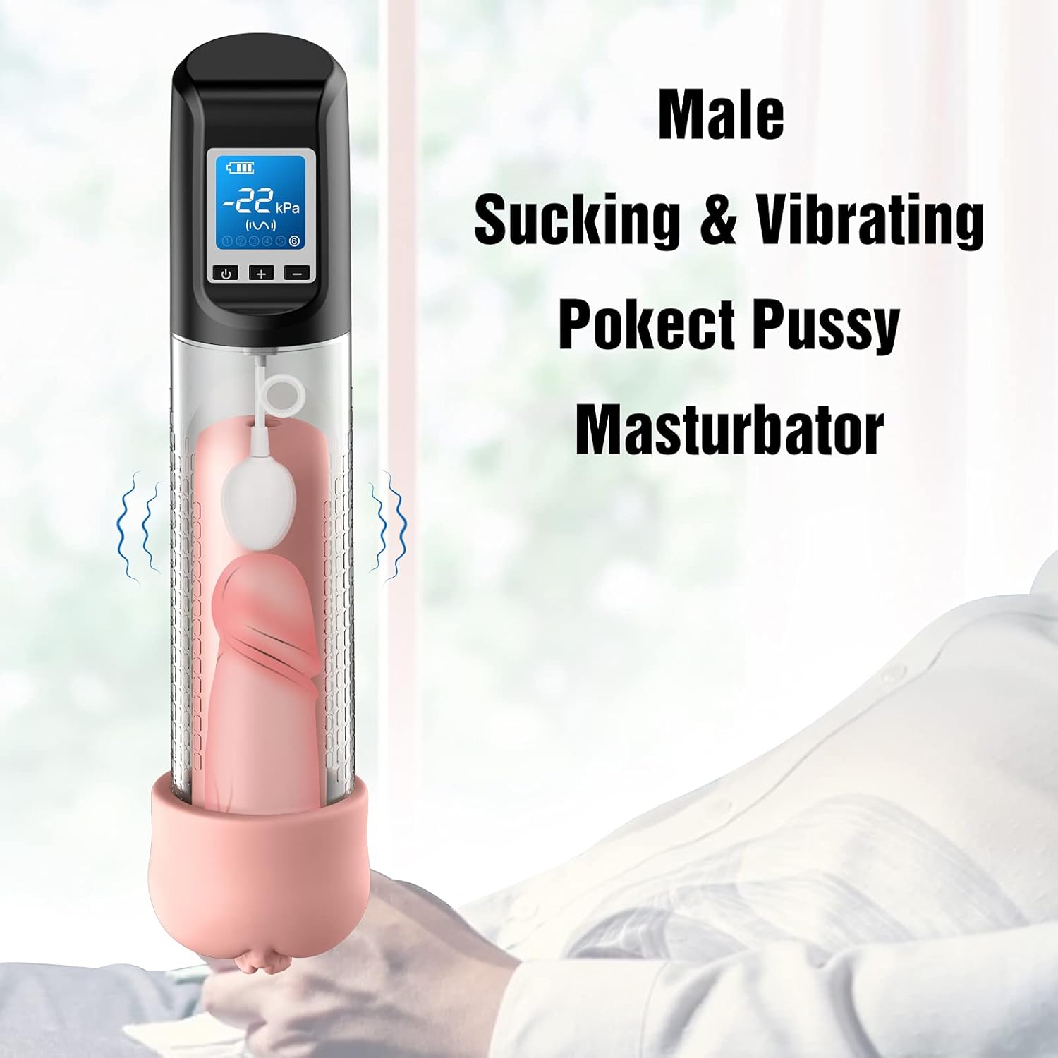 Vibrating Penis Extender Pump - Vixen