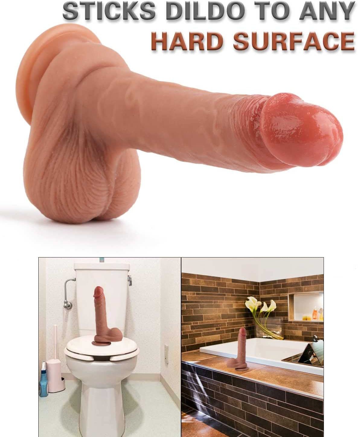 Lifelike Silicone Dildo