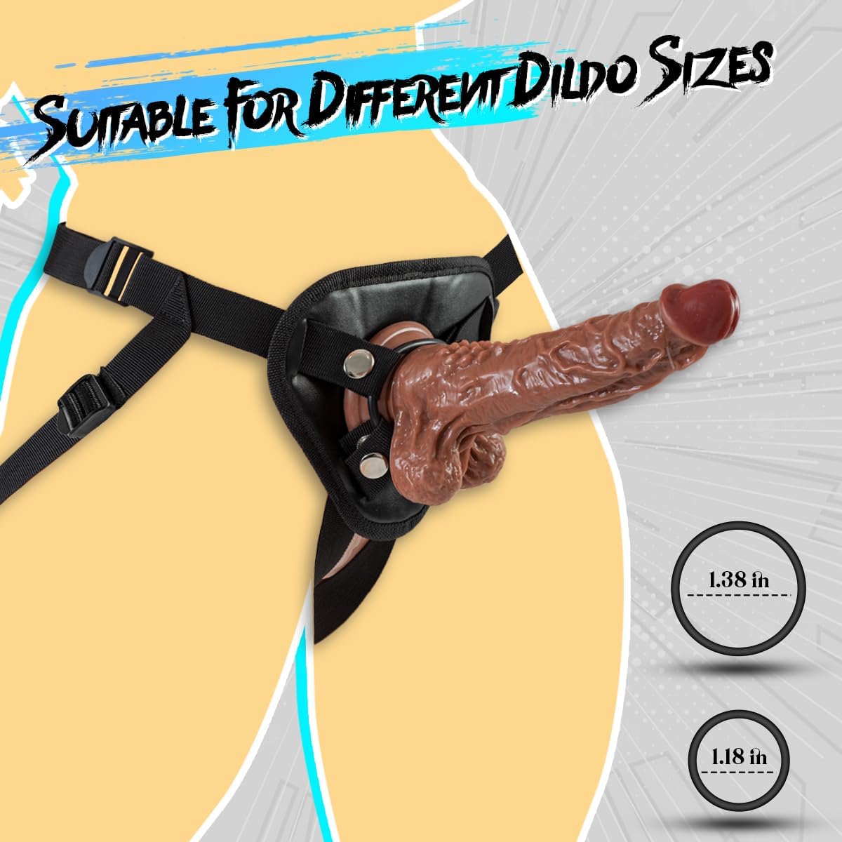 Strap on Harness for Dildo
