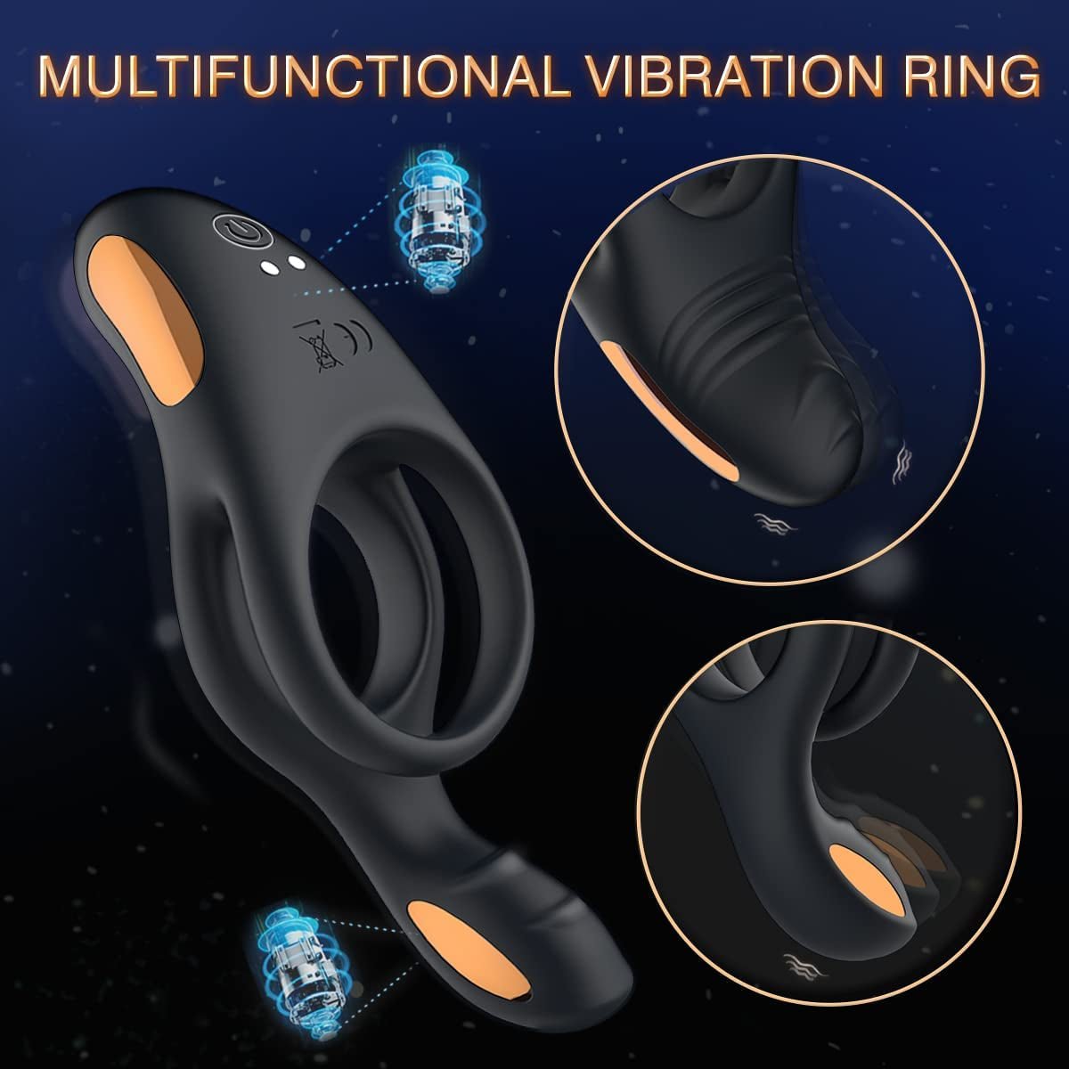 Vibrating Cock Ring/Clitoral Vibrator